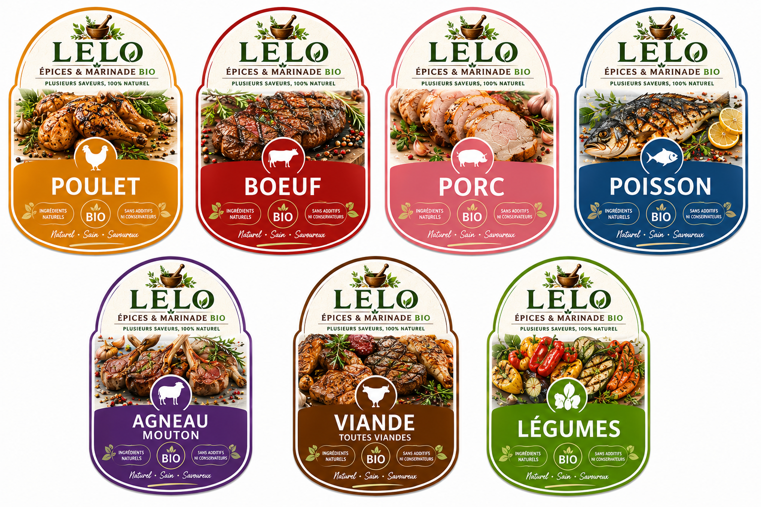 Gamme d'épices LELO